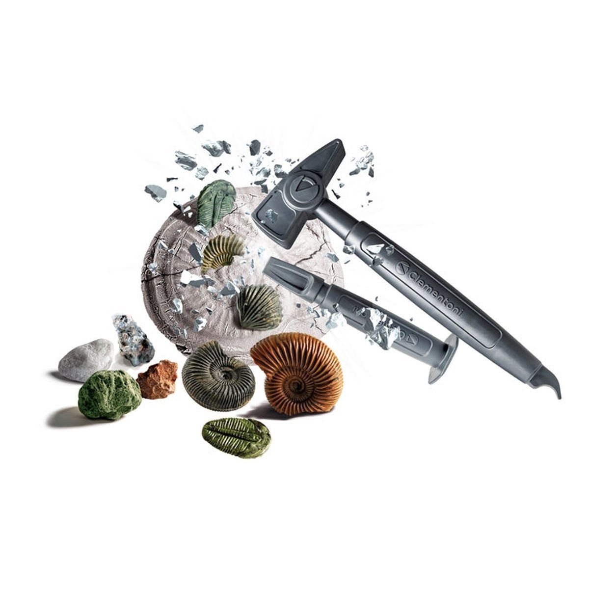 Clementoni-Bilim Ve Oyun Fosiller Ve Mineraller Kazı Seti-Oyun Setleri-2-Milagron.com