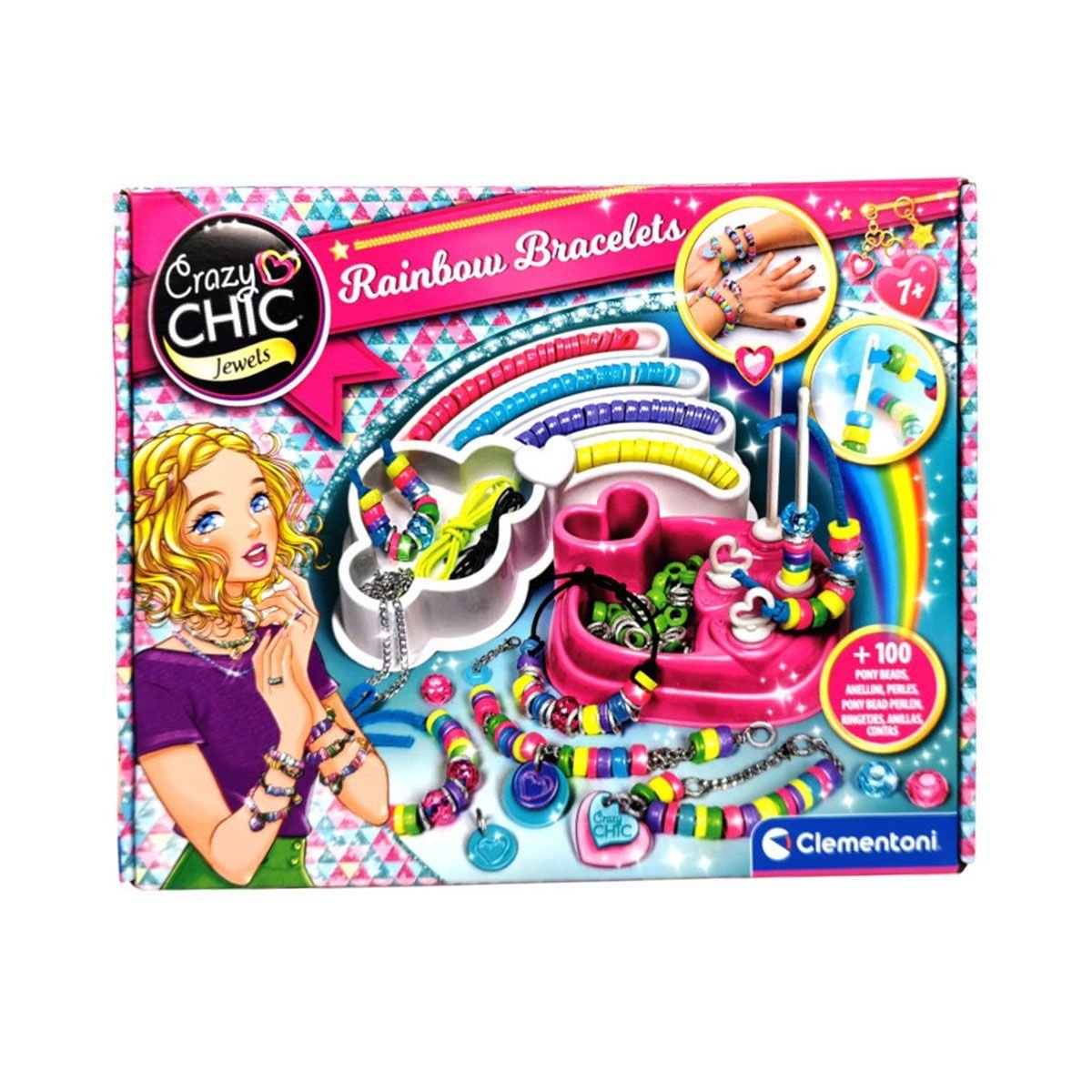 Clementoni-Crazy Chic Trend Bileklikler-Oyuncak-1-Milagron.com