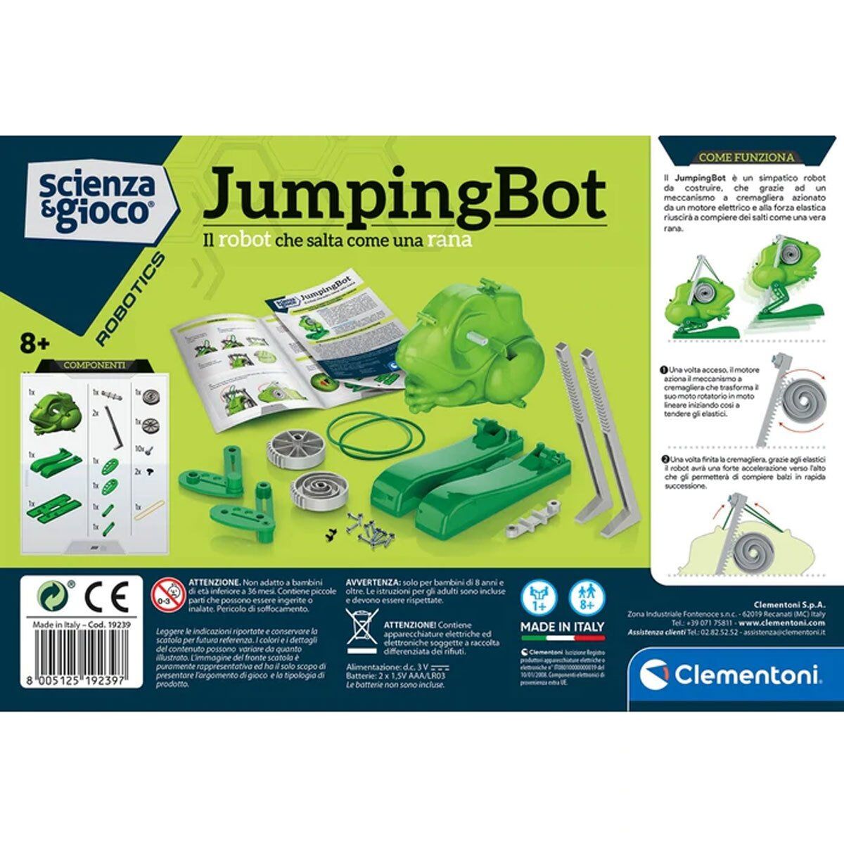 64956 Robotik Laboratuvarı - Jumpingbot +8 Yaş