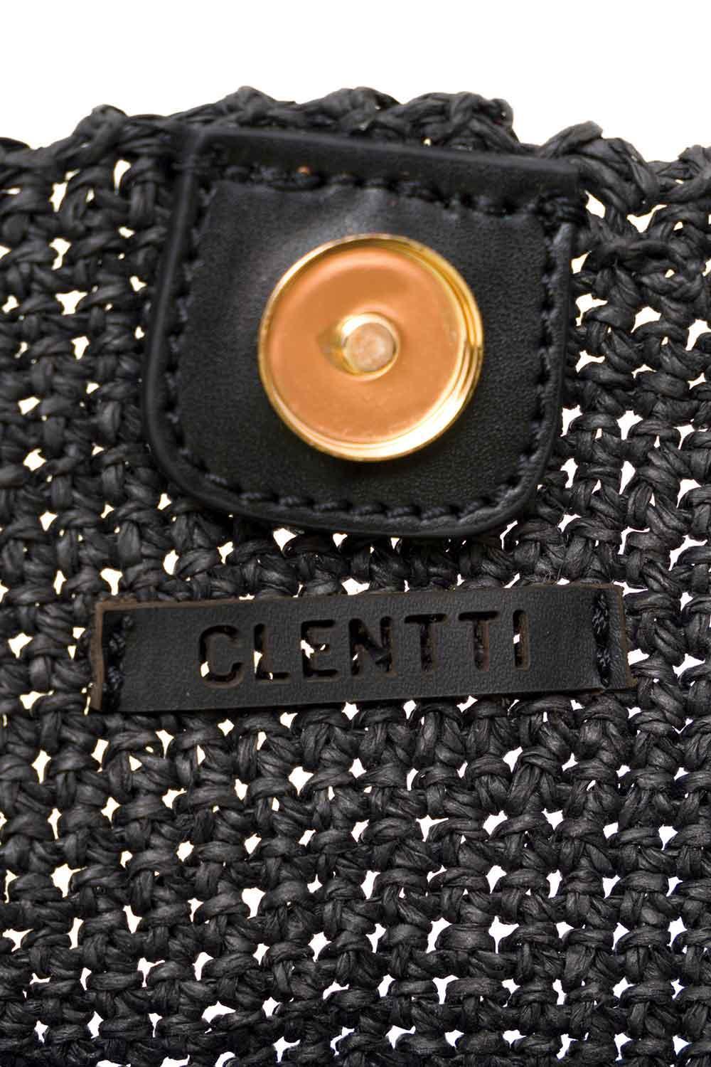 Clentti-Bucket Bag Black-Omuz Çantası-5-Milagron.com