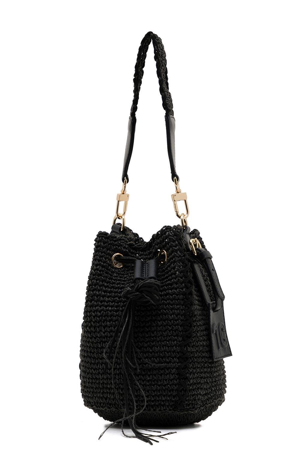 Clentti-Micro Bag Black-Omuz Çantası-1-Milagron.com