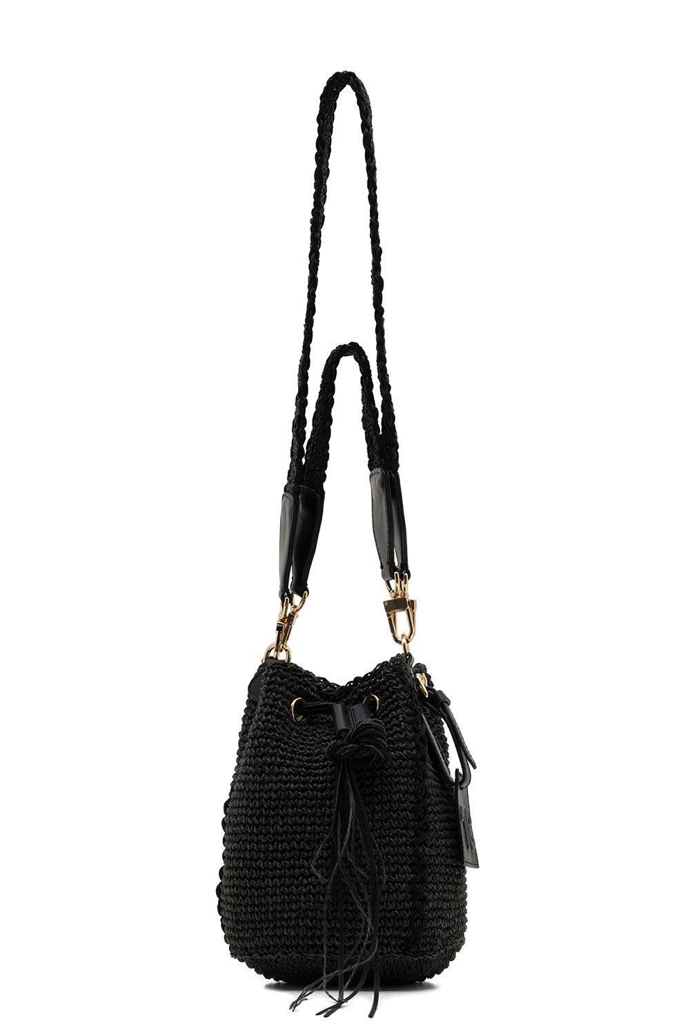 Clentti-Micro Bag Black-Omuz Çantası-2-Milagron.com