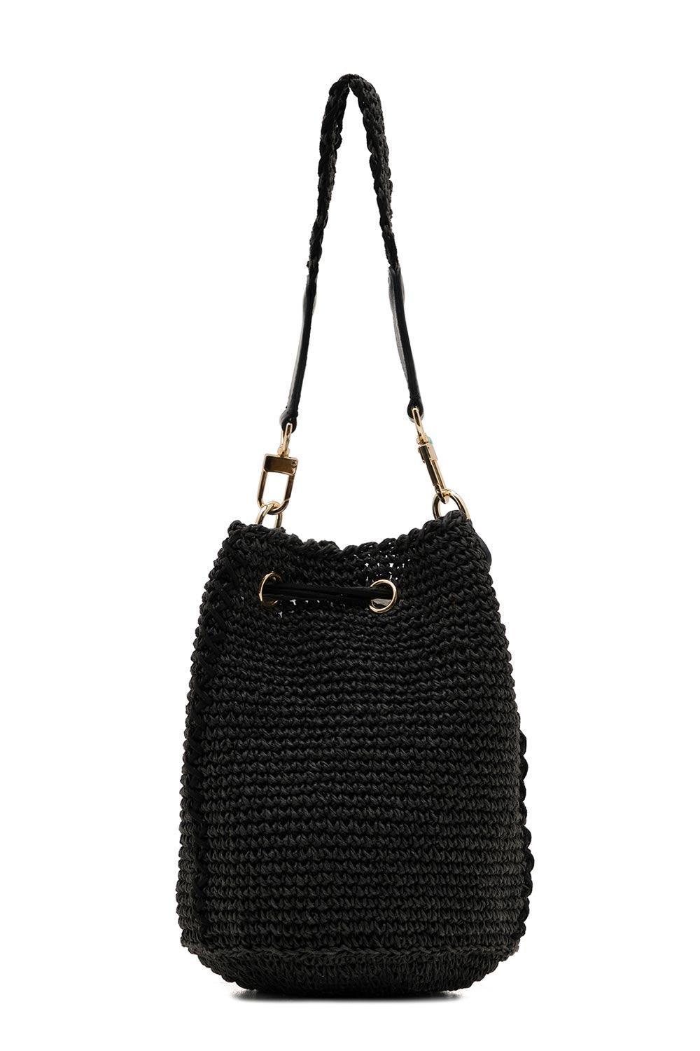 Clentti-Micro Bag Black-Omuz Çantası-4-Milagron.com