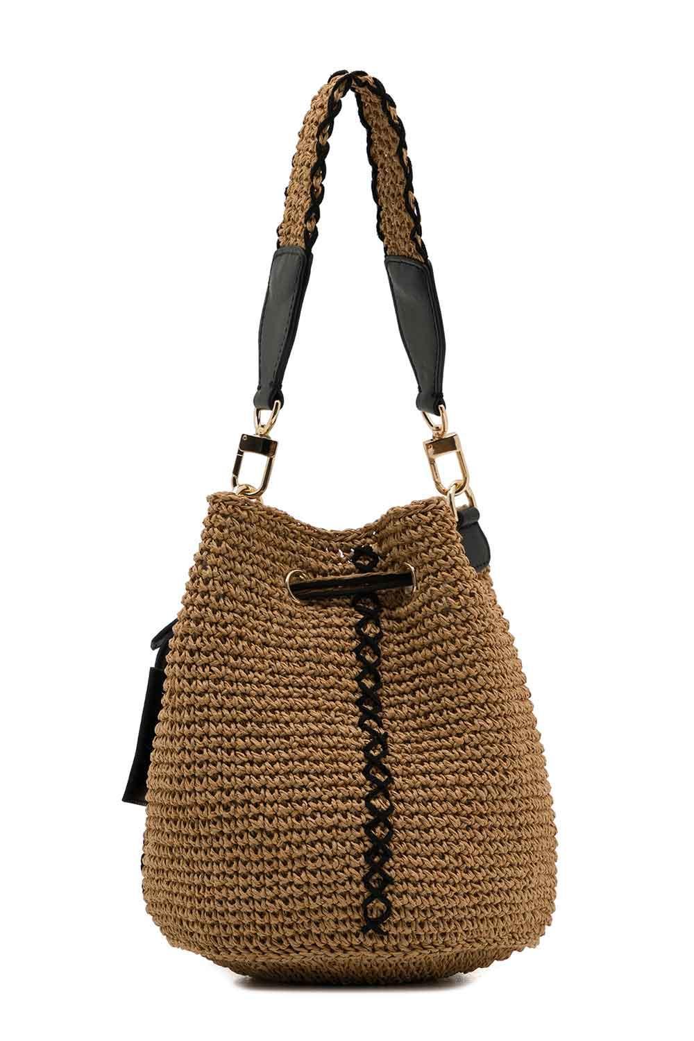 Clentti-Micro Bag Tan-Omuz Çantası-4-Milagron.com