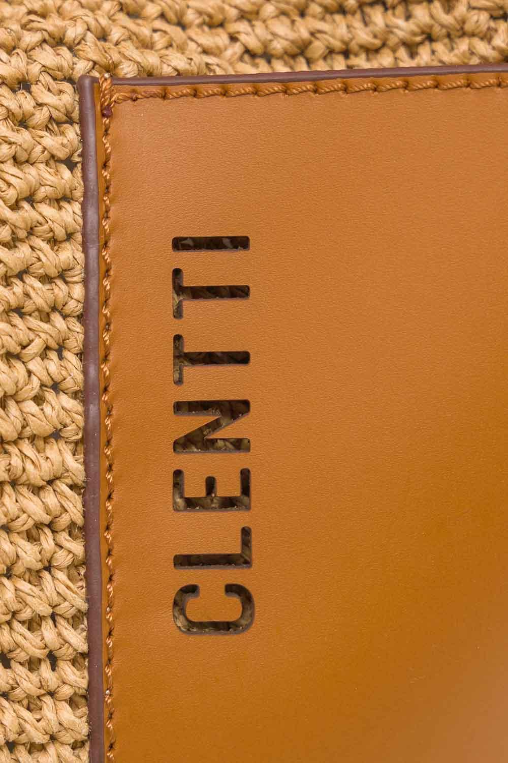 Clentti-Saddle Bag Tan / Taba Hasır Çanta-Omuz Çantası-4-Milagron.com