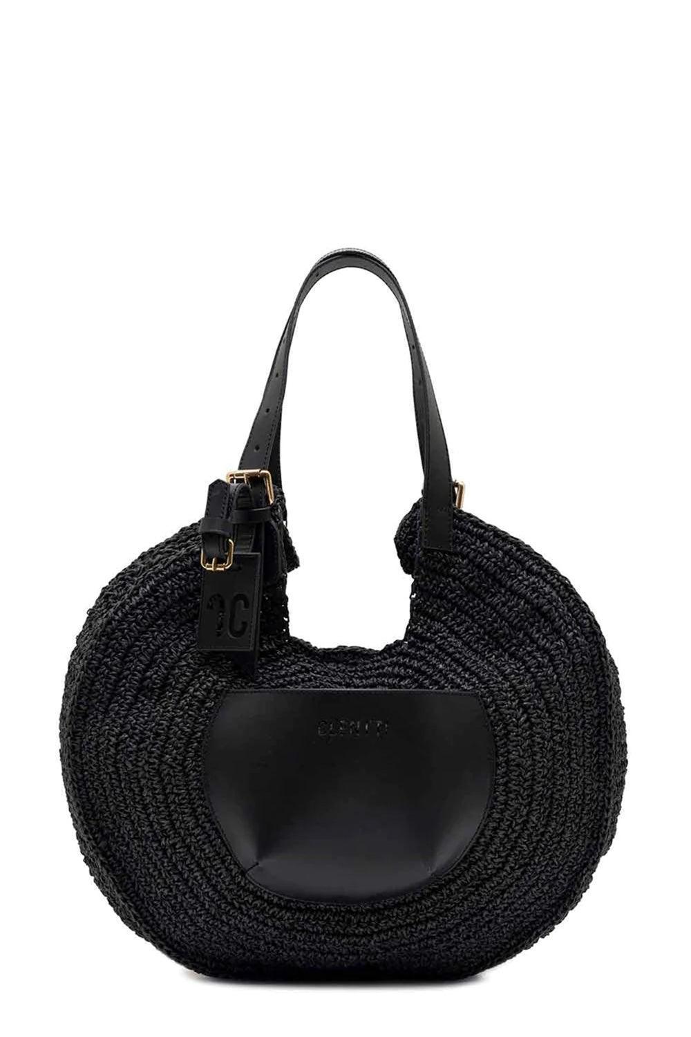 Clentti-Turn Bag Black-Omuz Çantası-1-Milagron.com