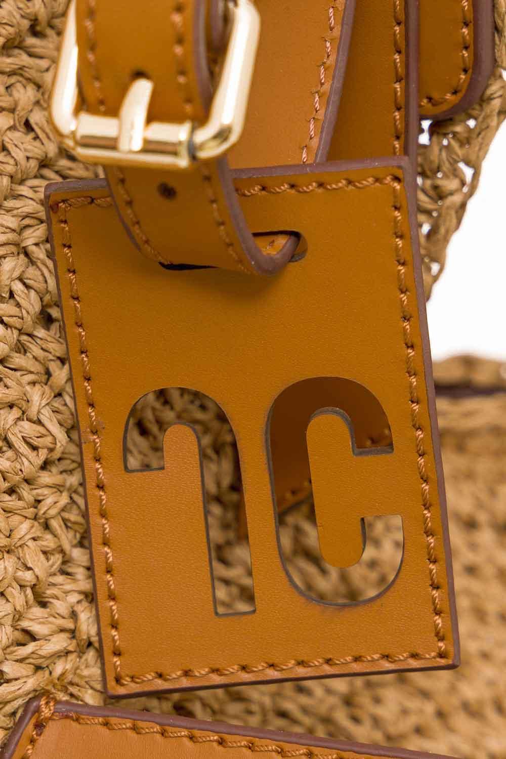 Clentti-Turn Bag Tan / Hasır Taba Çanta-Omuz Çantası-3-Milagron.com