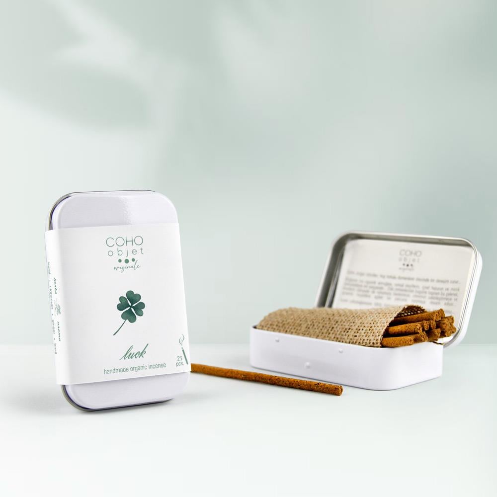 Box Şans Tütsüsü & Antique Prana Bakır Tütsü Kasesi Hediyesi Seti