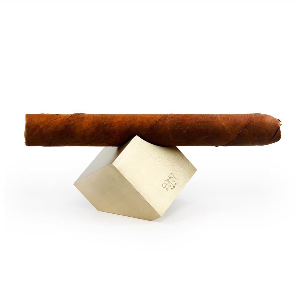 Coho Objet-Brazen Masif Pirinç Puro Sehpası-Puro Küllüğü-3-Milagron.com