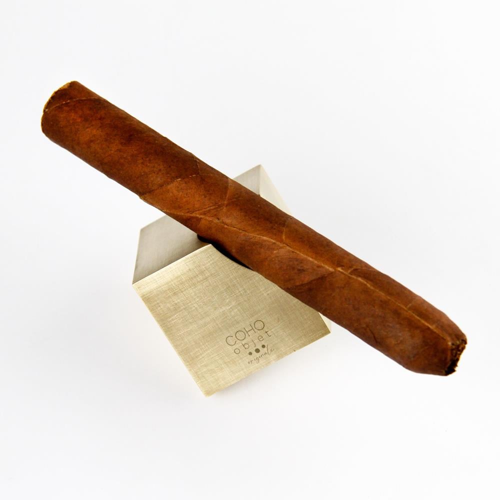 Coho Objet-Brazen Masif Pirinç Puro Sehpası-Puro Küllüğü-4-Milagron.com