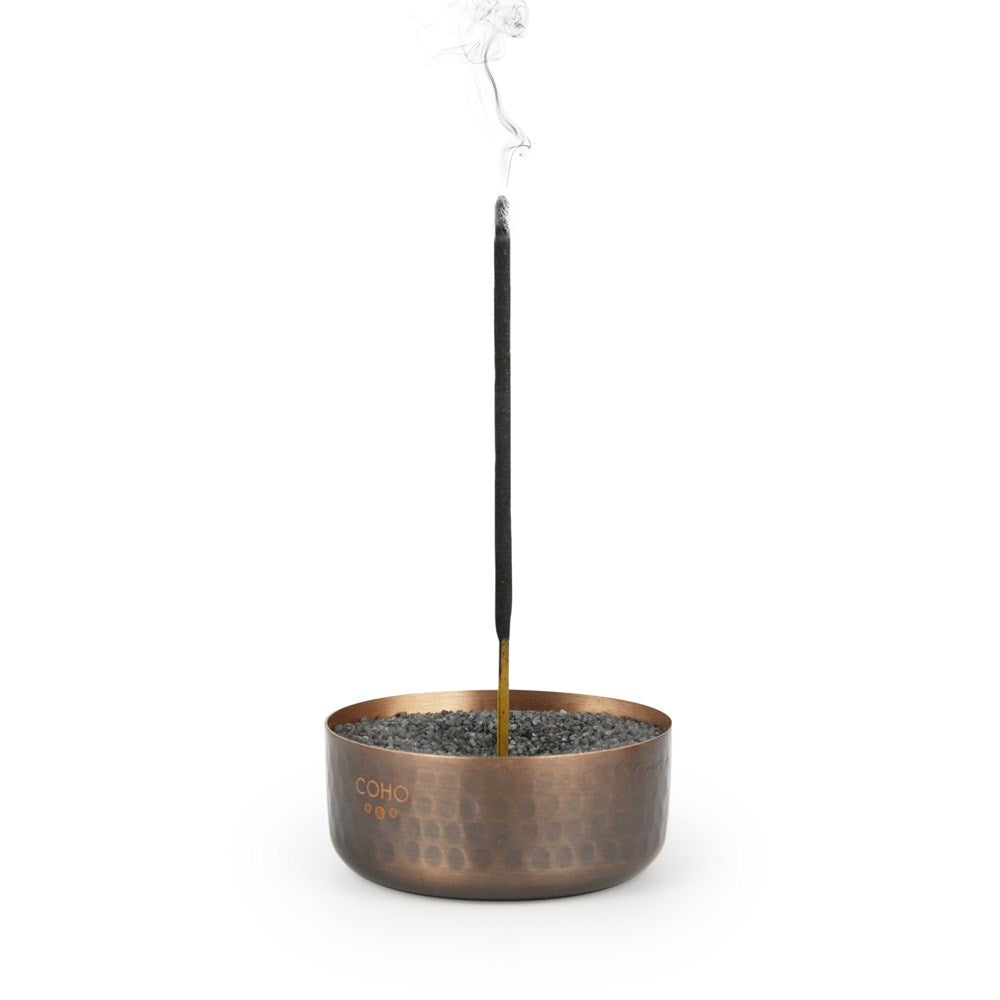 Coho Objet-Coho Antique Meditation Bakır Kumlu Tütsülük-Meditation Serisi Bakır Tütsülükler-1-Milagron.com