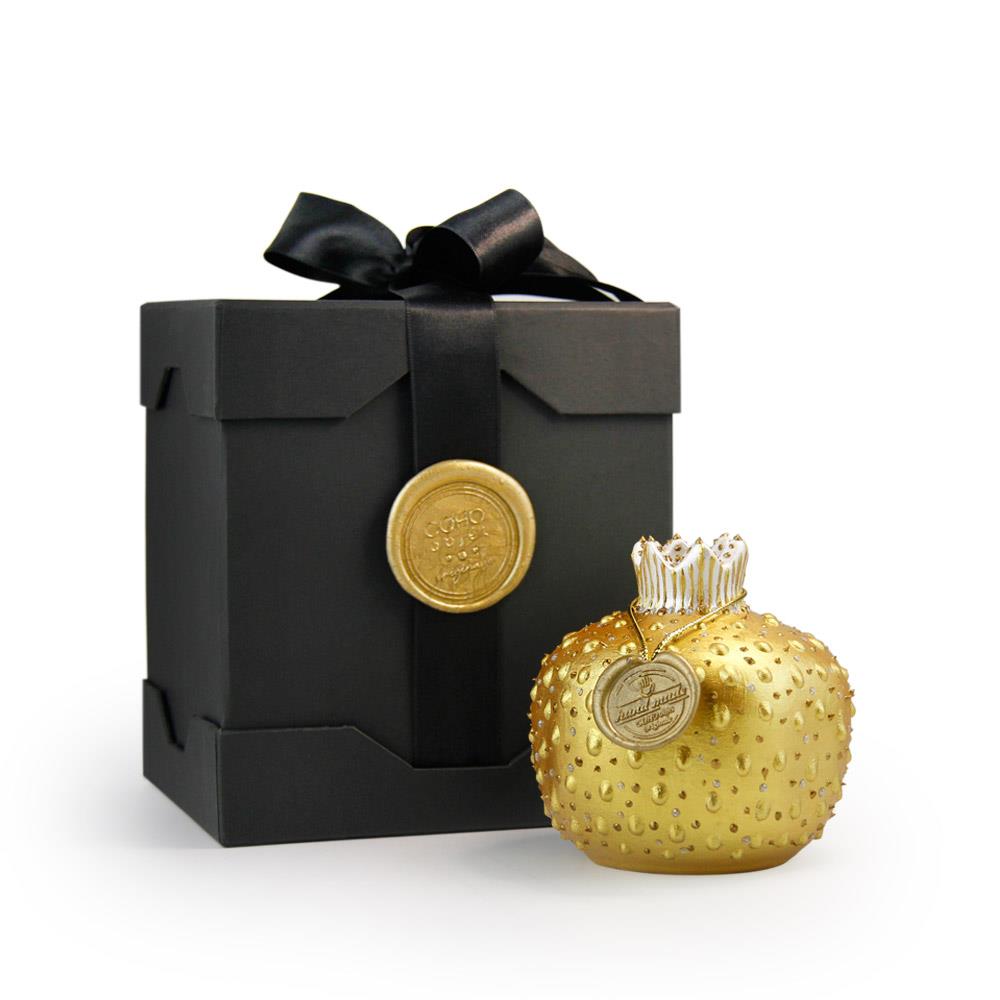 Coho Objet-Coho Art Aşk Narı El Yapımı Sanatsal Dekoratif Obje Brilliant Wine Red-Dekoratif Kase-5-Milagron.com