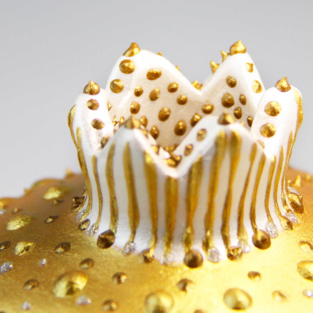 Coho Objet-Coho Art Bereket Narı El Yapımı Sanatsal Dekoratif Obje Brilliant Gold-Dekoratif Kase-3-Milagron.com