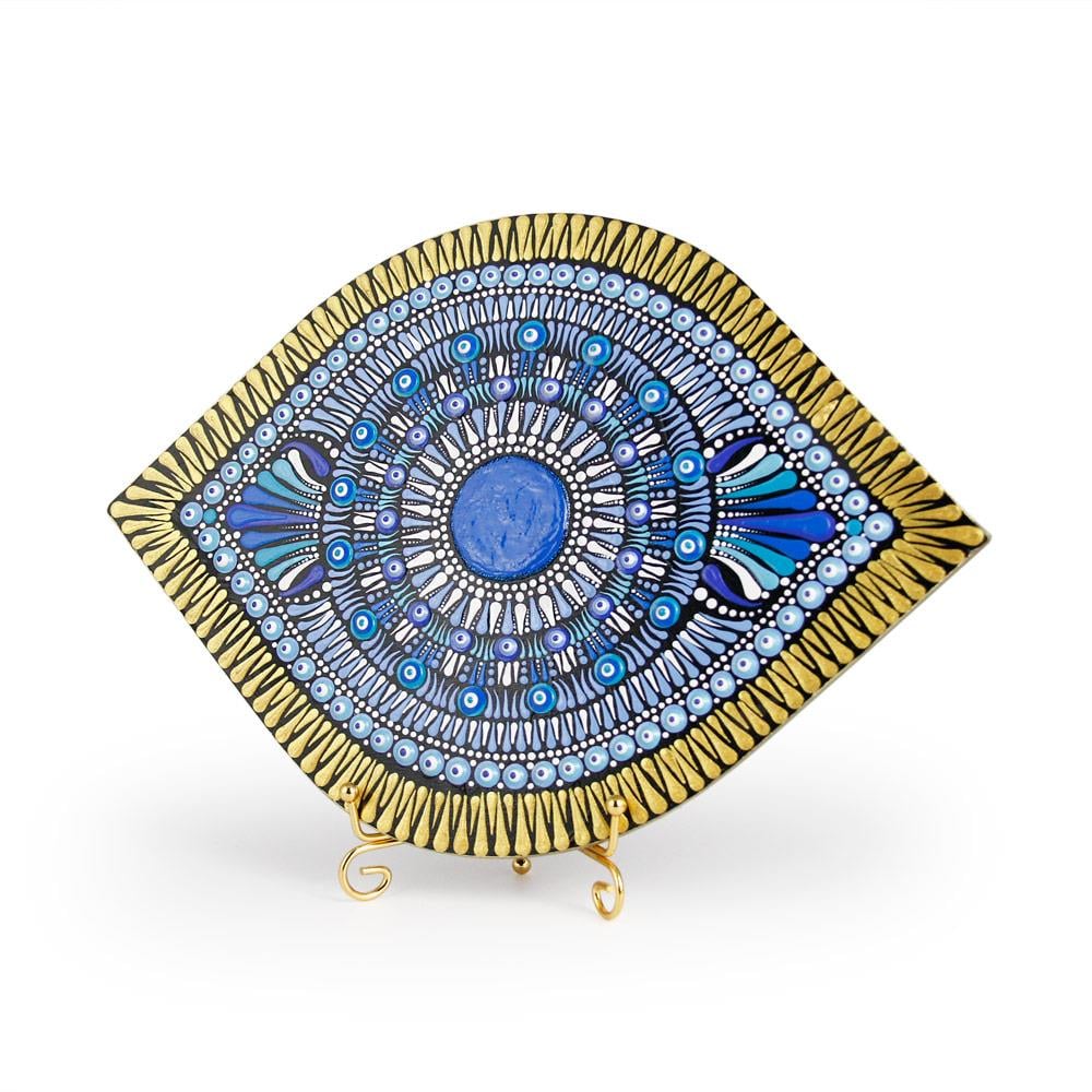 Coho Objet-Coho Art El Yapımı Dekoratif Nazar Göz Sembolü-Duvar Dekorları-1-Milagron.com