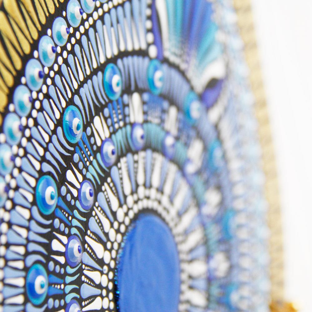 Coho Objet-Coho Art El Yapımı Dekoratif Nazar Göz Sembolü-Duvar Dekorları-4-Milagron.com