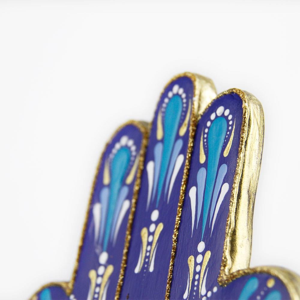Coho Objet-Coho Art El Yapımı Hamsa Fatma Ana Eli Güç Simgesi-Biblo-2-Milagron.com