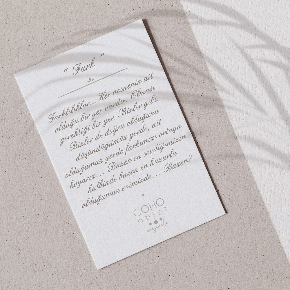 Coho Objet-Coho Art "Fark" Sanatsal Tablo Varak & Pastel Uygulama-Tablo-4-Milagron.com