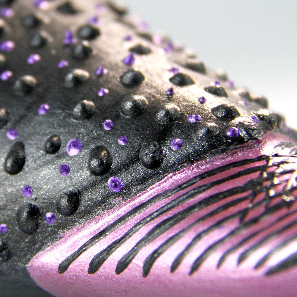 Coho Objet-Coho Art Yalnız Kumru El Yapımı Sanatsal Dekoratif Obje Brilliant Darkness-Biblo-6-Milagron.com