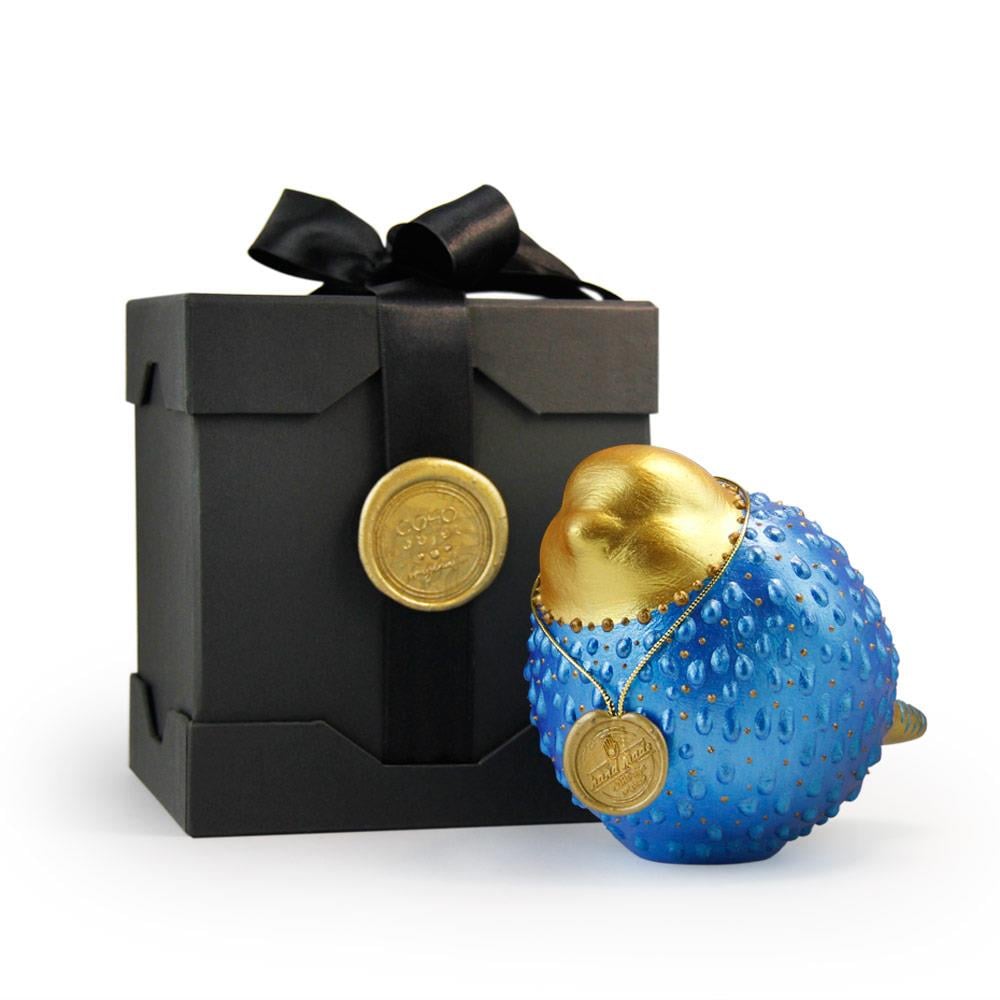 Coho Objet-Coho Art şişman Serçe El Yapımı Sanatsal Dekoratif Obje Pearl White-Biblo-4-Milagron.com