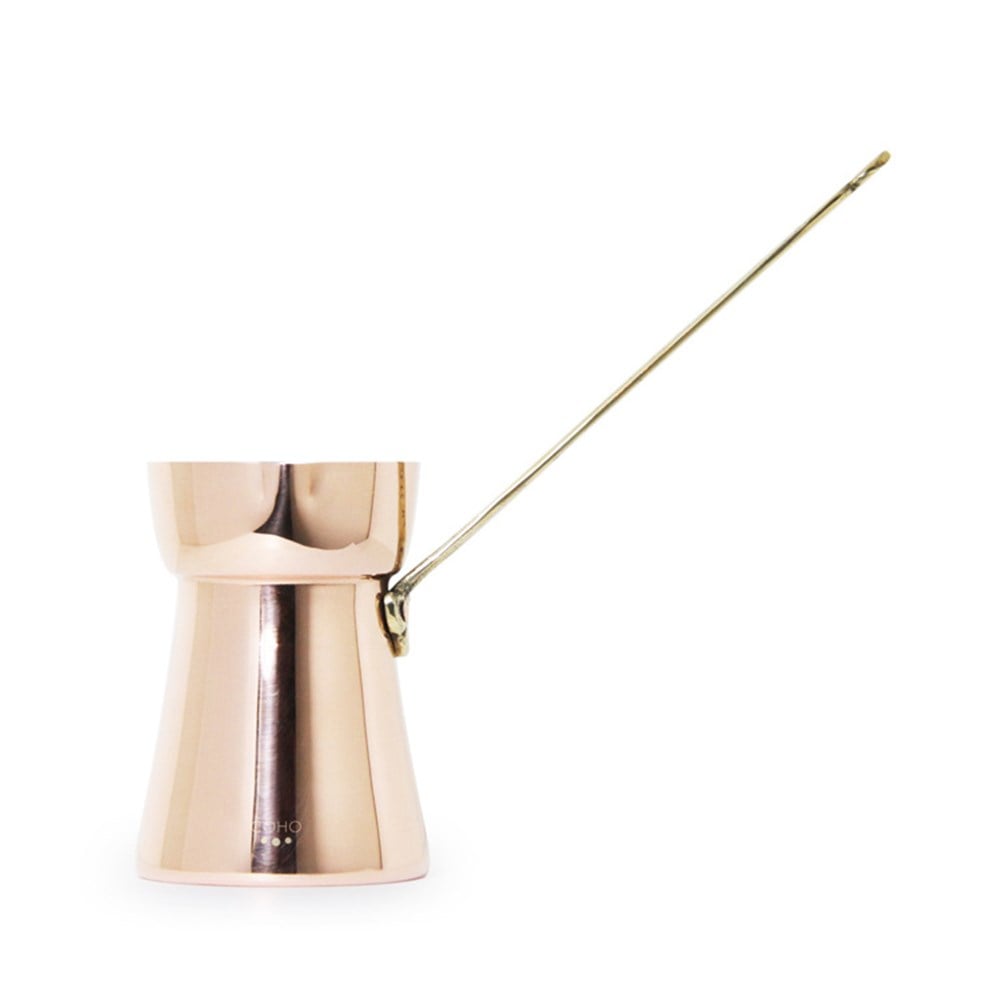 Coho Objet-Coho Artisan Bakır Kumda Türk Kahve Cezvesi L-Cezve-1-Milagron.com