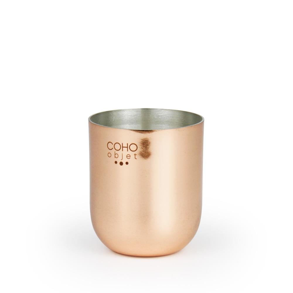 Coho Objet-Coho Artisan Bakır Mini Shot Bardağı-Artisan Serisi Bakır Cezveler-1-Milagron.com