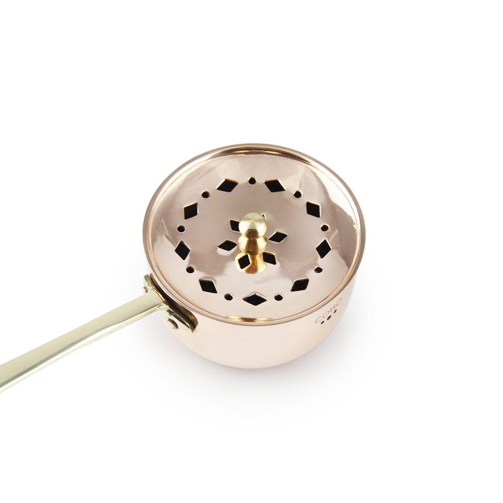 Coho Objet-Coho Artisan Bakır Tütsü Gezdirme Çanağı-Tütsülük-4-Milagron.com