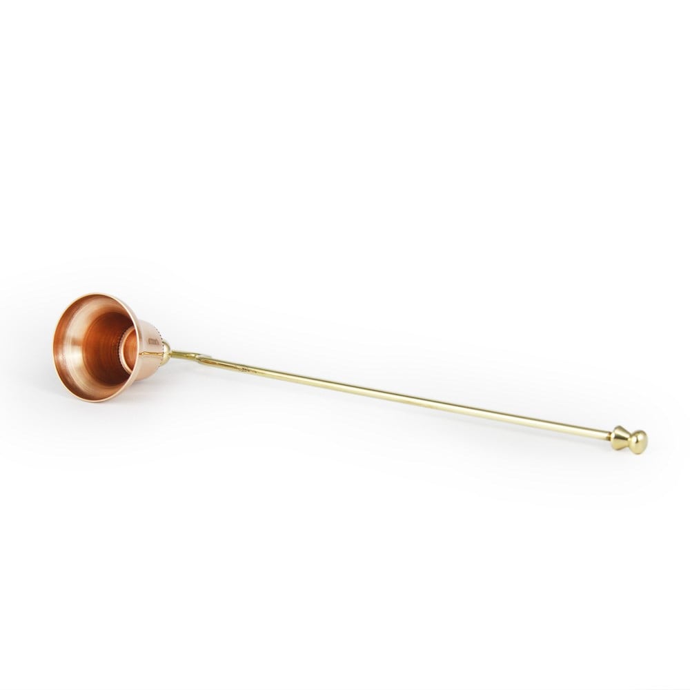 Coho Objet-Coho Artisan Elegant Bakır Mum Söndürme çubuğu-Artisan Serisi Bakır Şamdanlar-4-Milagron.com