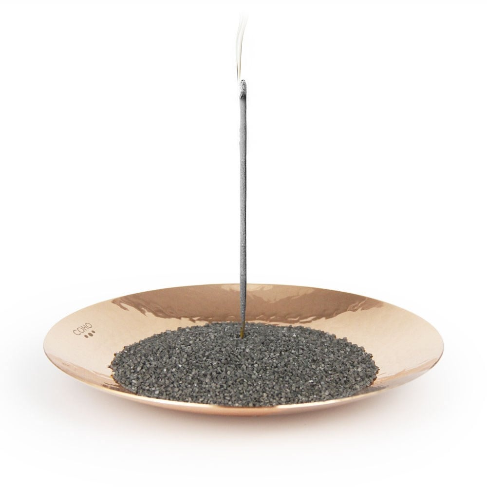 Coho Objet-Coho Artisan Prana Dövme Bakır Tütsü Kasesi-Tütsülük-8-Milagron.com