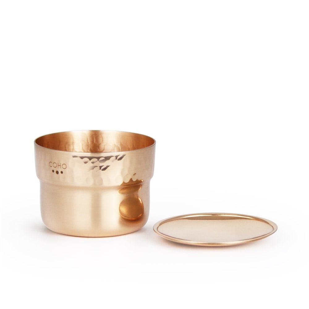 Coho Objet-Coho Artisan Su Zenginleştirici Bakır Karaf Ve Bardak Set-Bardak-4-Milagron.com