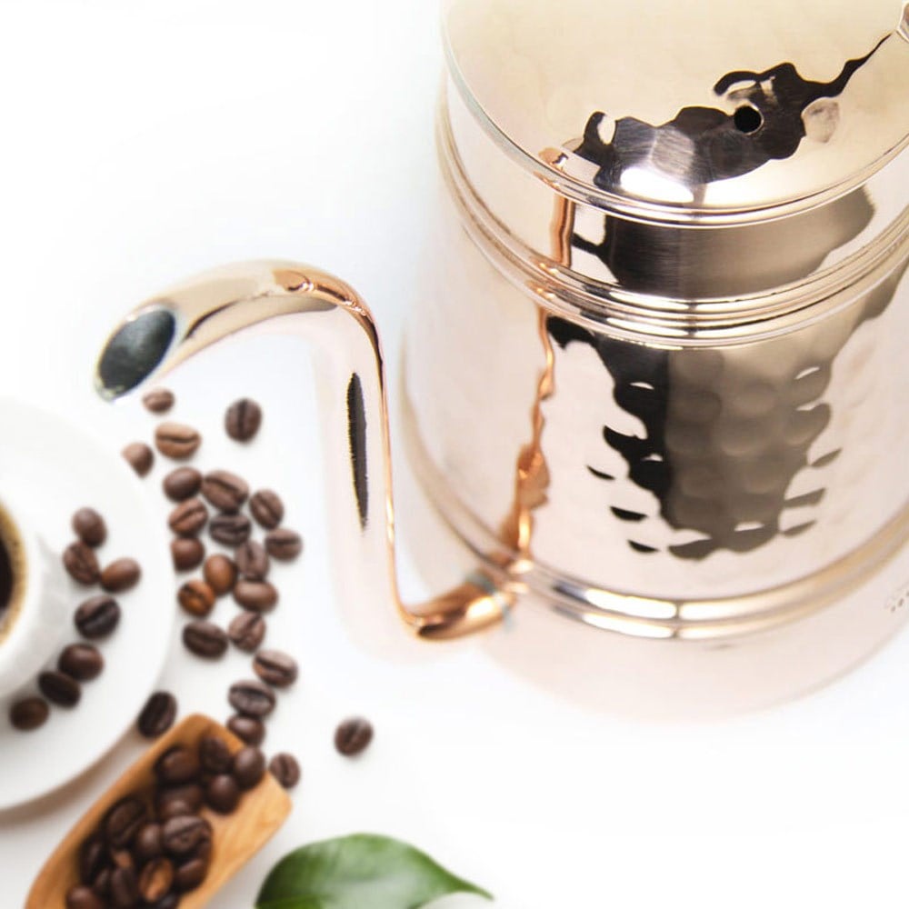 Coho Objet-Coho Box Artisan Bakır Kettle & Mini Cezve Barista Hediye Seti-COHO Box Hediye Kutuları-3-Milagron.com