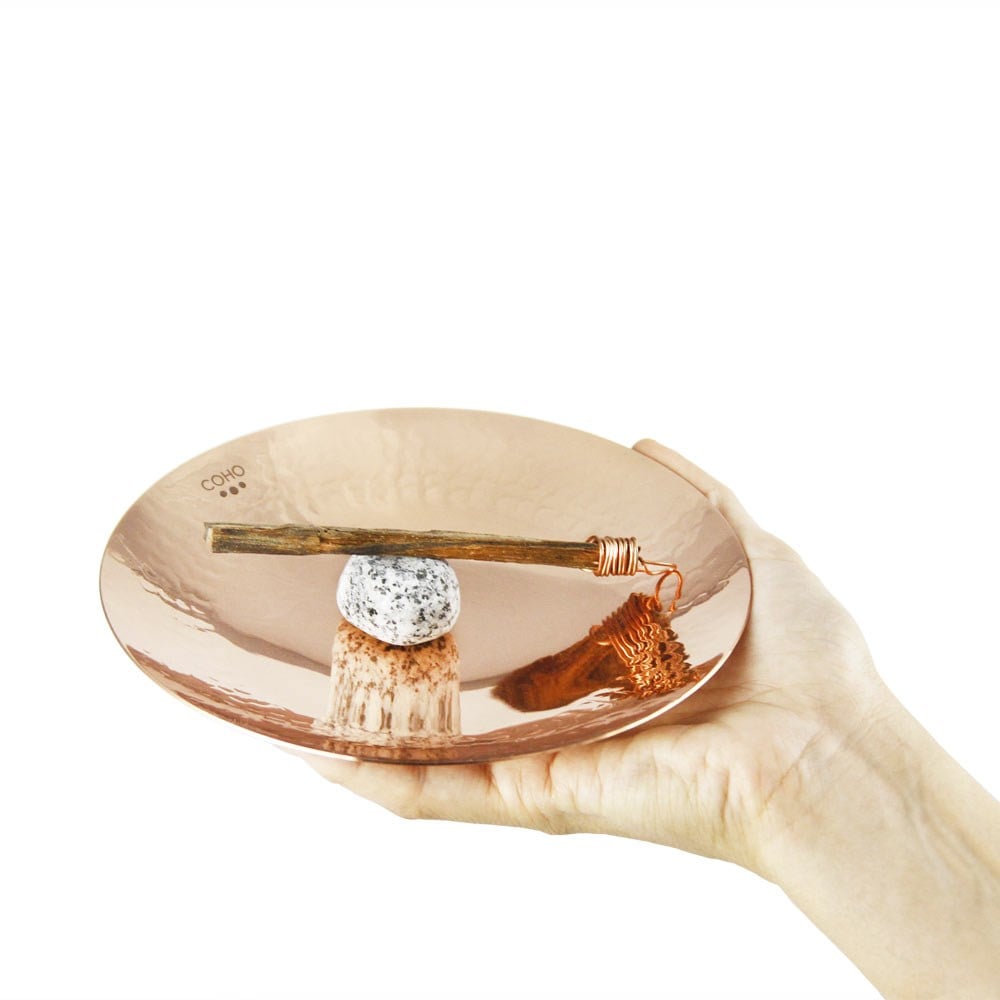 Coho Objet-Coho Box Artisan Prana Bakır Tütsülük & 3 Palo Santo & Adaçayı Hediye Seti-Hediye Setleri-4-Milagron.com