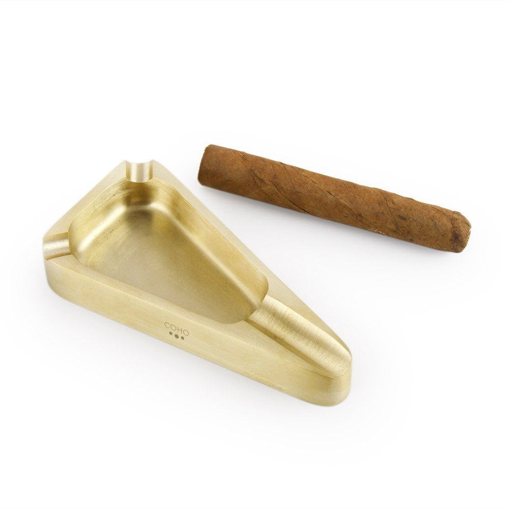 Coho Objet-Coho Box Brazen Döküm Prinç Puroluk & Küllük & Puro Standı Hediye Seti-COHO Box Hediye Kutuları-3-Milagron.com