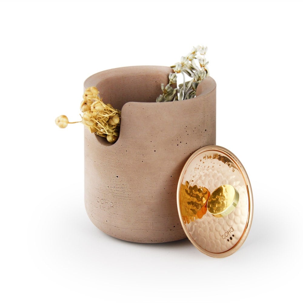 Coho Objet-Coho Box Therapy Terra Tütsülük & üzerlik & Adaçayı & Lavanta Hediye Seti-Hediye Setleri-5-Milagron.com