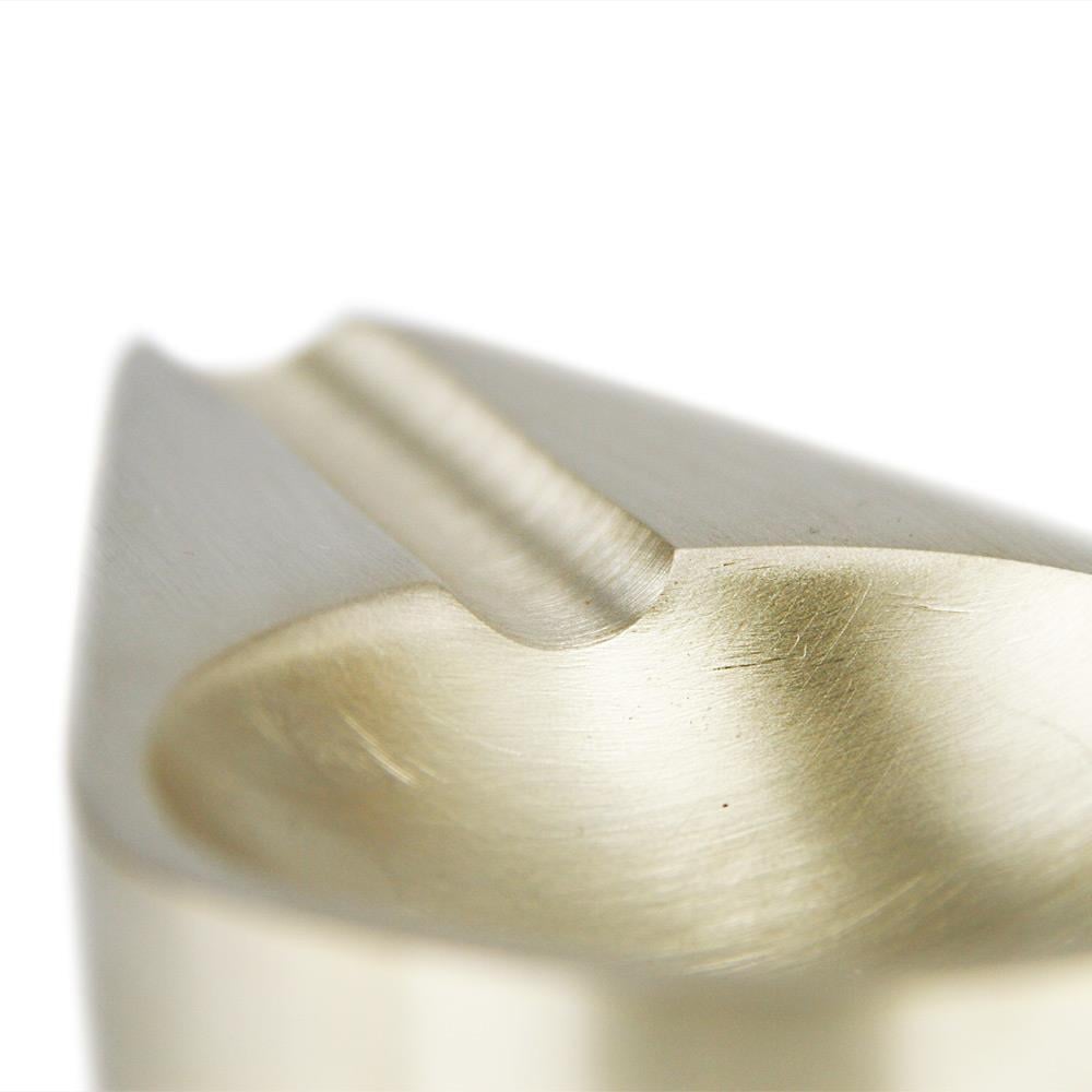 Coho Objet-Coho Brazen Classy Döküm Pirinç İnce Puro Küllüğü Puroluk-Küllük-3-Milagron.com