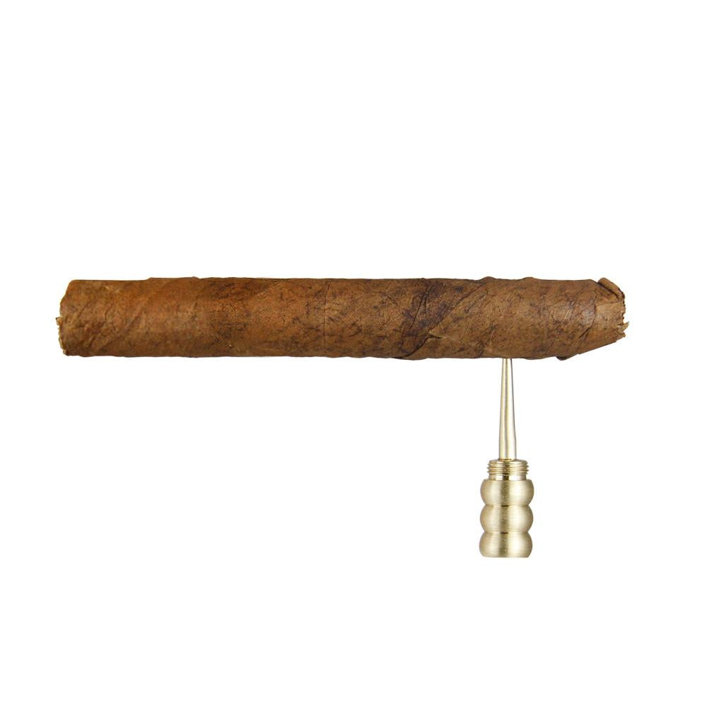 Coho Objet-Coho Brazen El Yapımı Pirinç Puro İğnesi-COHO Puro & Viski Aksesuarları-2-Milagron.com