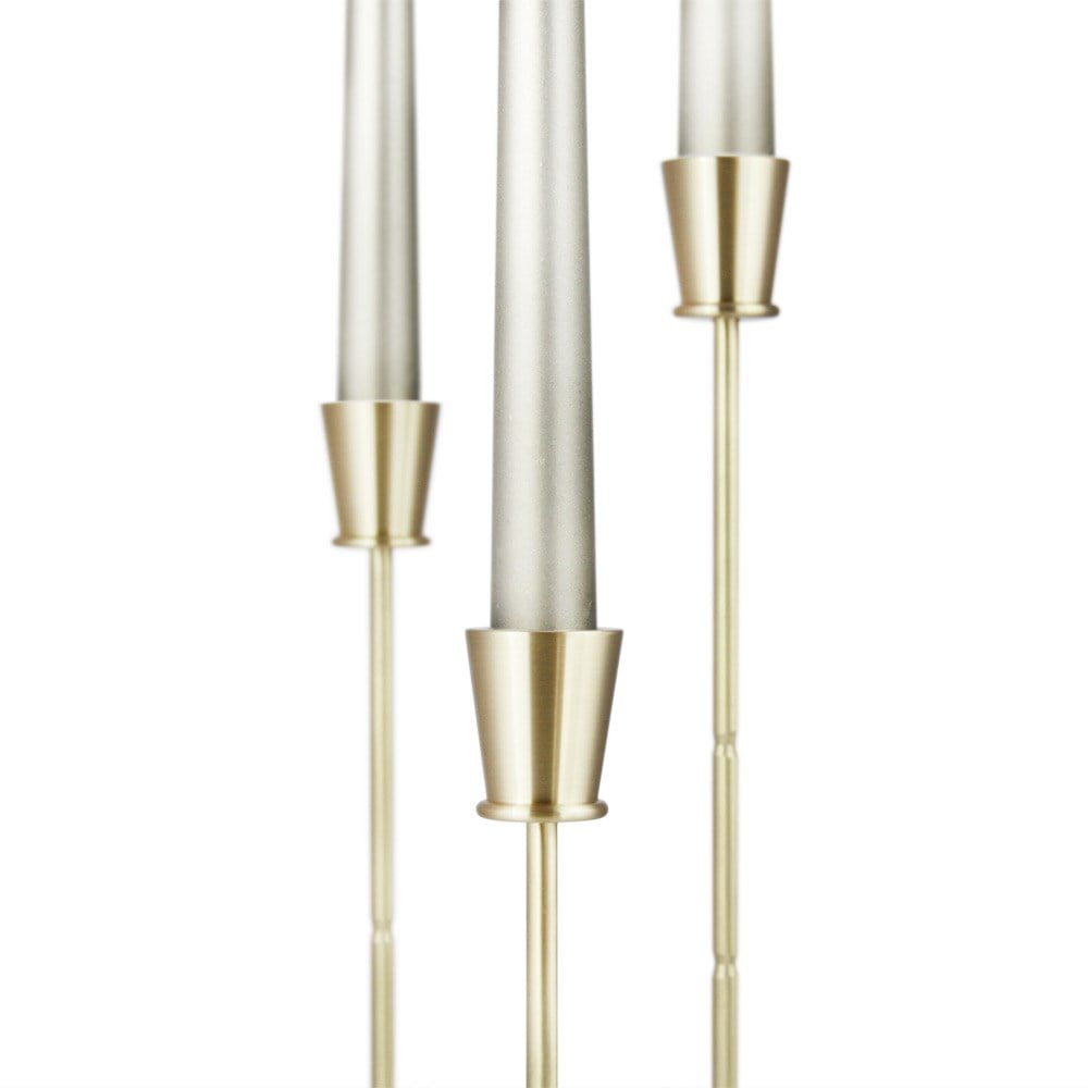 Coho Objet-Coho Brazen Special Uzun Prinç şamdan 3 Lü Set 23&28&34 Cm-Mumluk & Şamdan-5-Milagron.com