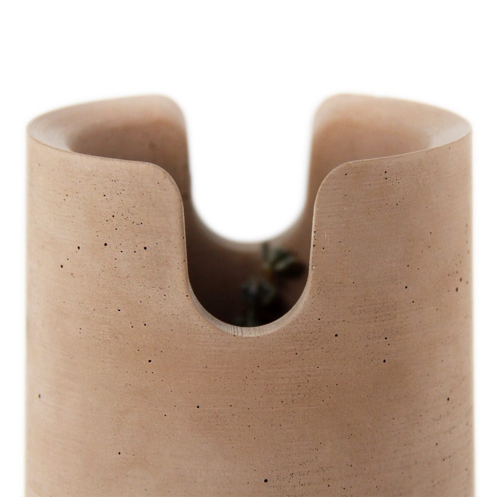 Coho Objet-Coho Concre Therapy Dövme Bakır Kapaklı Terra Tütsü çanağı-Concre Serisi Tütsü Çanakları-7-Milagron.com