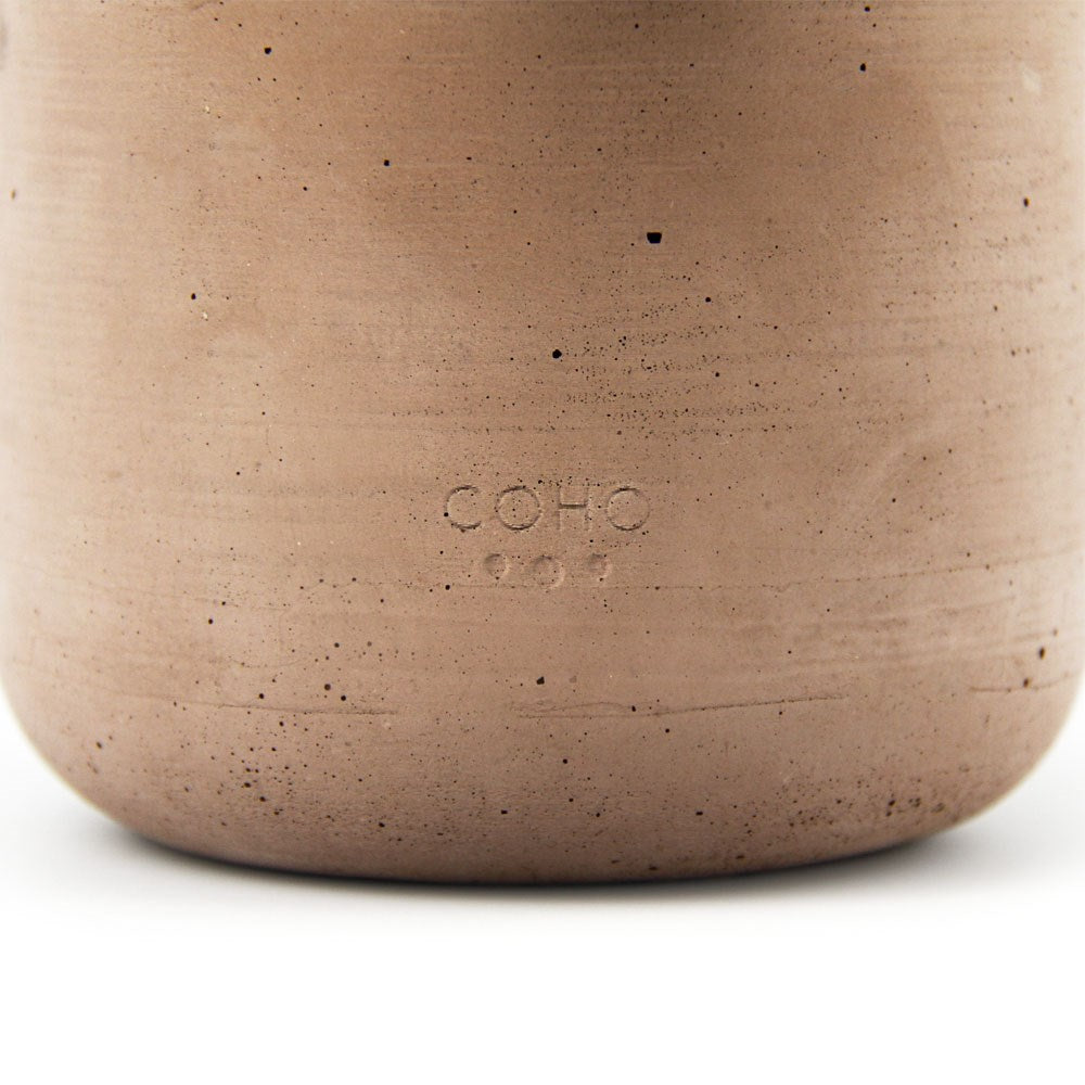 Coho Objet-Coho Concre Therapy Dövme Bakır Kapaklı Terra Tütsü çanağı-Concre Serisi Tütsü Çanakları-8-Milagron.com