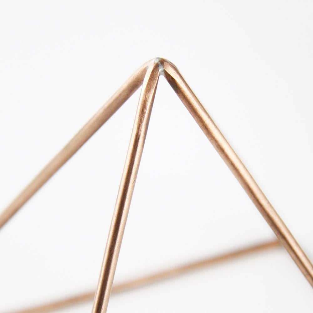 Coho Objet-Coho Cosmos El Yapımı Bakır Aura Enerji Piramidi-Biblo-2-Milagron.com