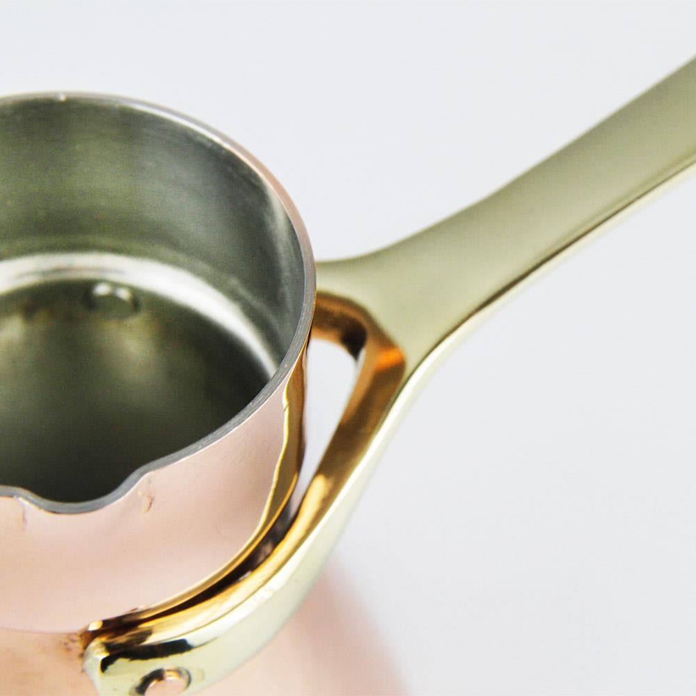 Coho Objet-Coho Lux Hatır Dövme Bakır Türk Kahvesi Cezvesi S-Artisan Serisi Bakır Cezveler-4-Milagron.com