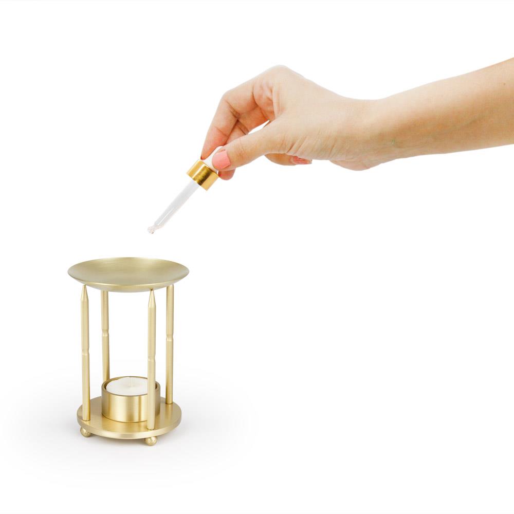 Coho Objet-Coho Lux Pirinç Aromaterapi Buhurdanlık & Mumluk & Mum Söndürücü Set-Buhurdanlık-5-Milagron.com