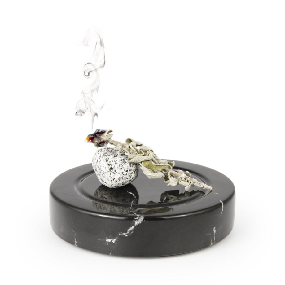 Coho Objet-Coho Magma Circle Taşlı Mermer Palo Santo Tütsülük-Tütsülük-2-Milagron.com