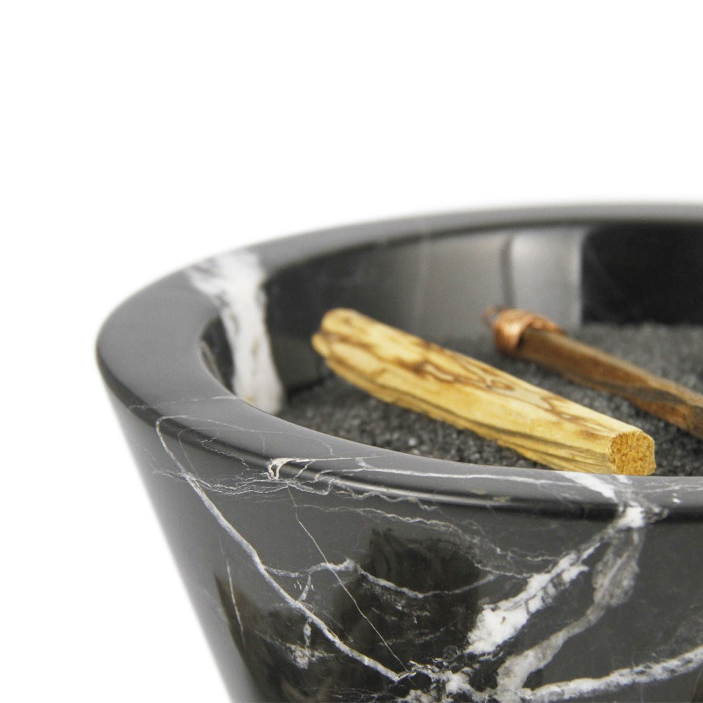 Coho Objet-Coho Magma Wish Mermer Tütsü çanağı & Tütsü Demeti-Tütsülük-2-Milagron.com