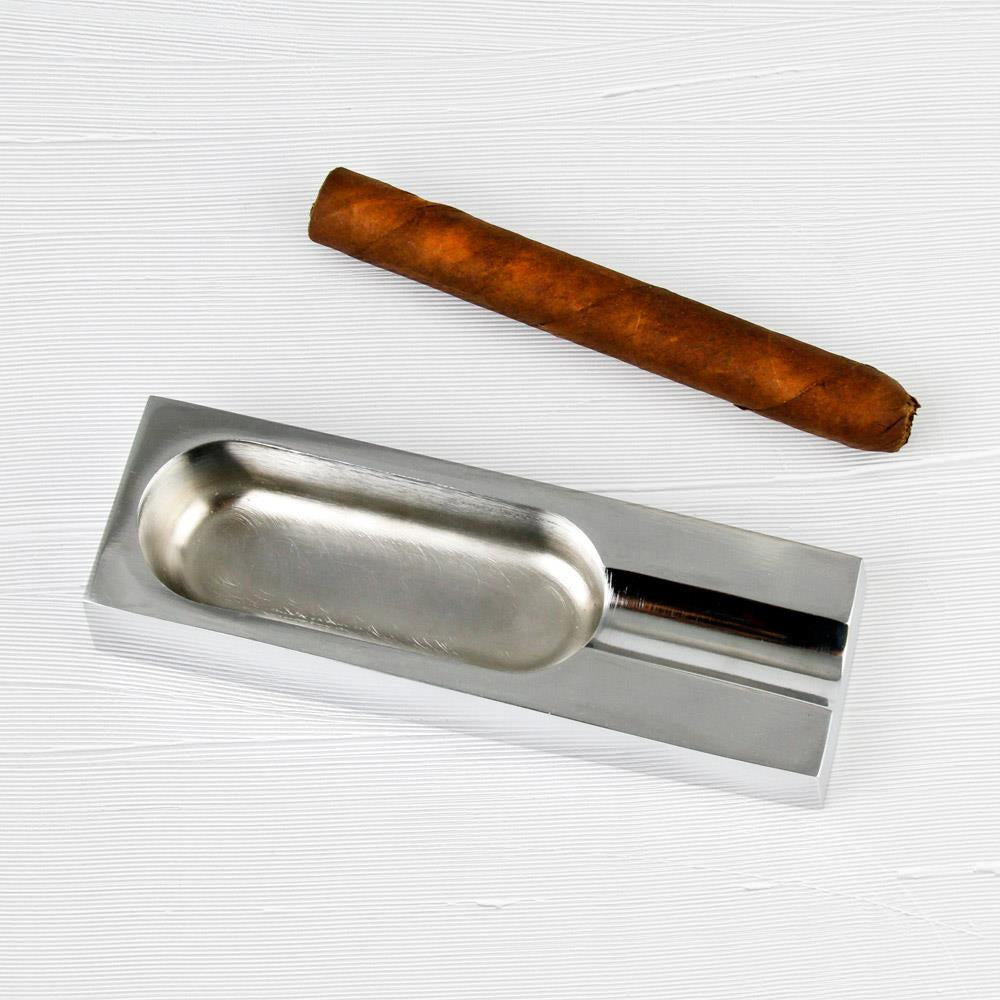 Coho Objet-Coho Patron Chrome Edition Pirinç Puro Küllük-COHO Puro & Viski Aksesuarları-3-Milagron.com