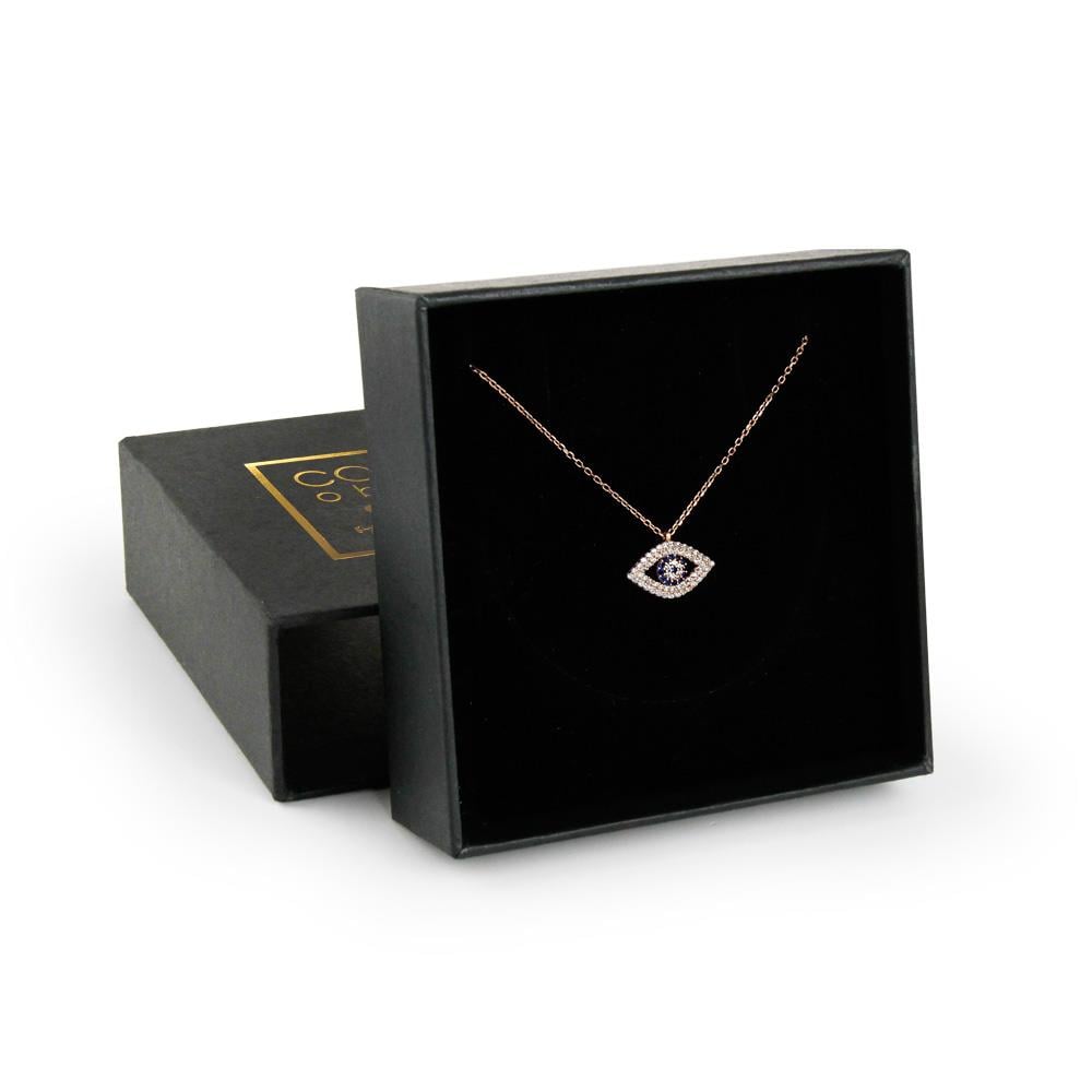 Coho Objet-Coho Silver Elysian Eye El Yapımı Gümüş Nazar Kolye-COHO Silver Takılar-3-Milagron.com