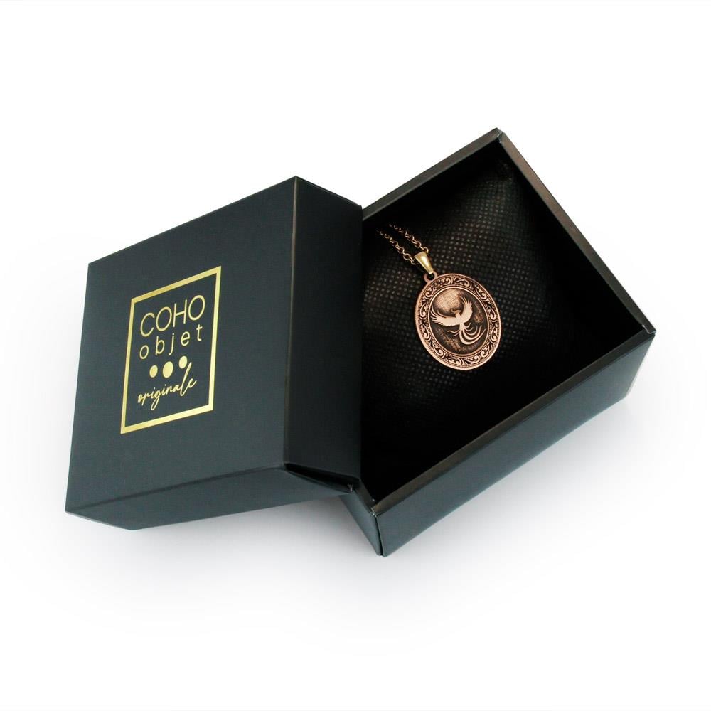 Coho Objet-Coho Tılsım Yeniden Doğuş El Yapımı Bakır Kolye-COHO Tılsım Takılar-3-Milagron.com