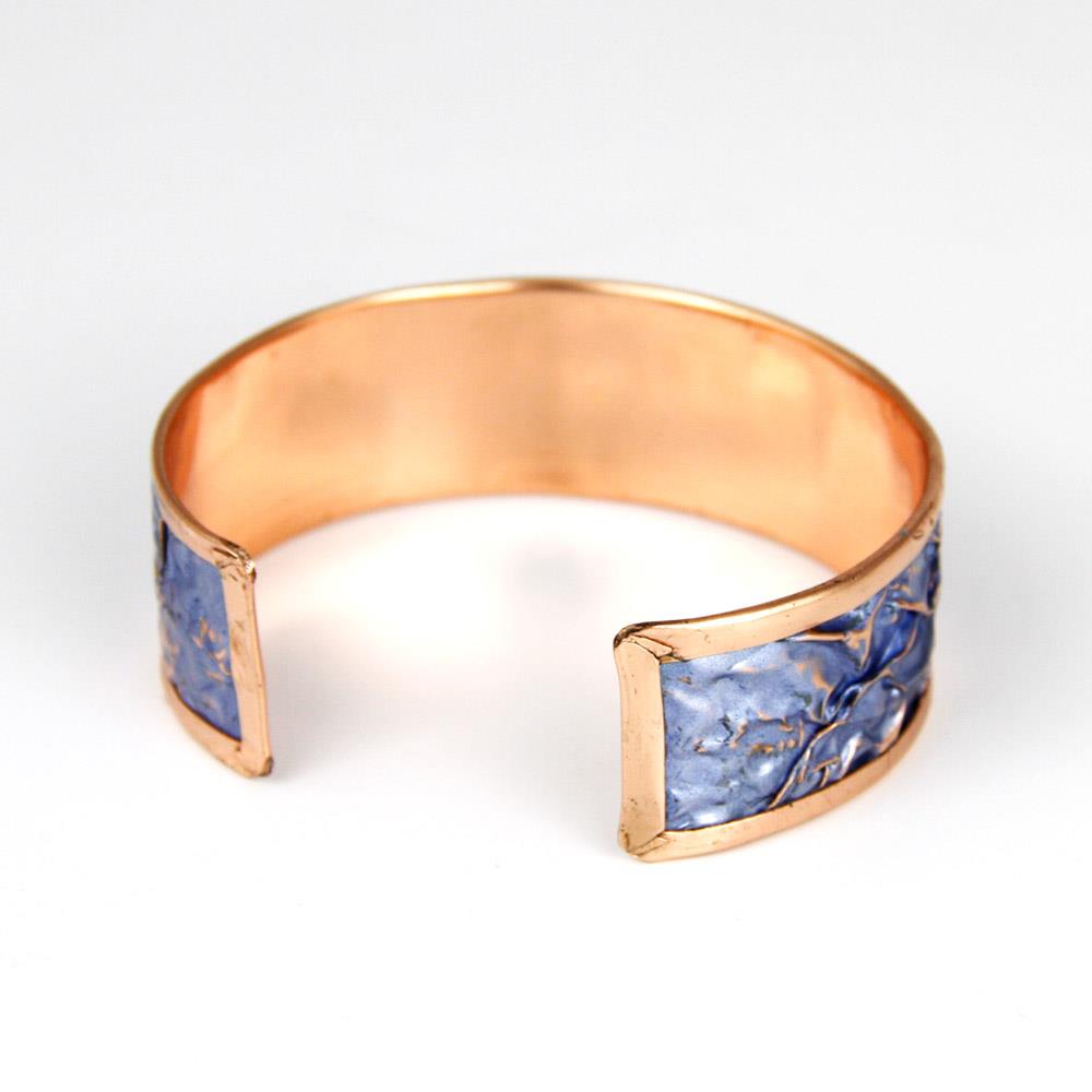 Coho Objet-Coho Velvet Elite Renkli Bakır Bileklik-COHO Tılsım Takılar-4-Milagron.com