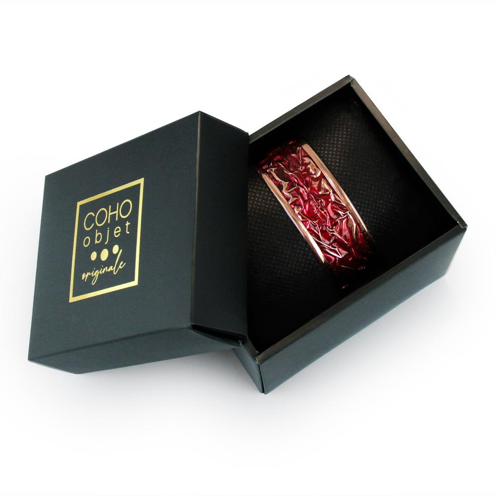 Coho Objet-Coho Velvet Passion Renkli Bakır Bileklik-COHO Tılsım Takılar-2-Milagron.com