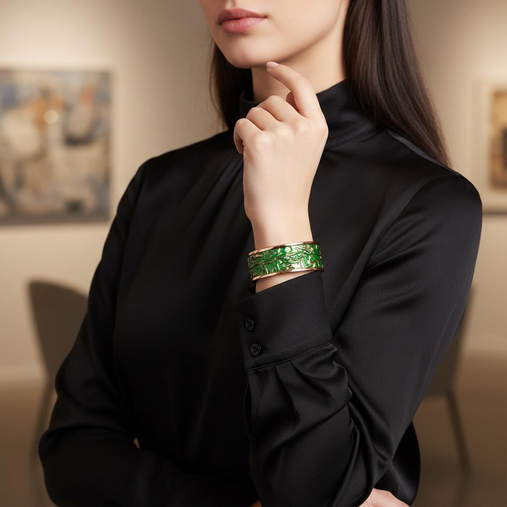 Coho Objet-Coho Velvet Serenity Renkli Bakır Bileklik-COHO Tılsım Takılar-5-Milagron.com