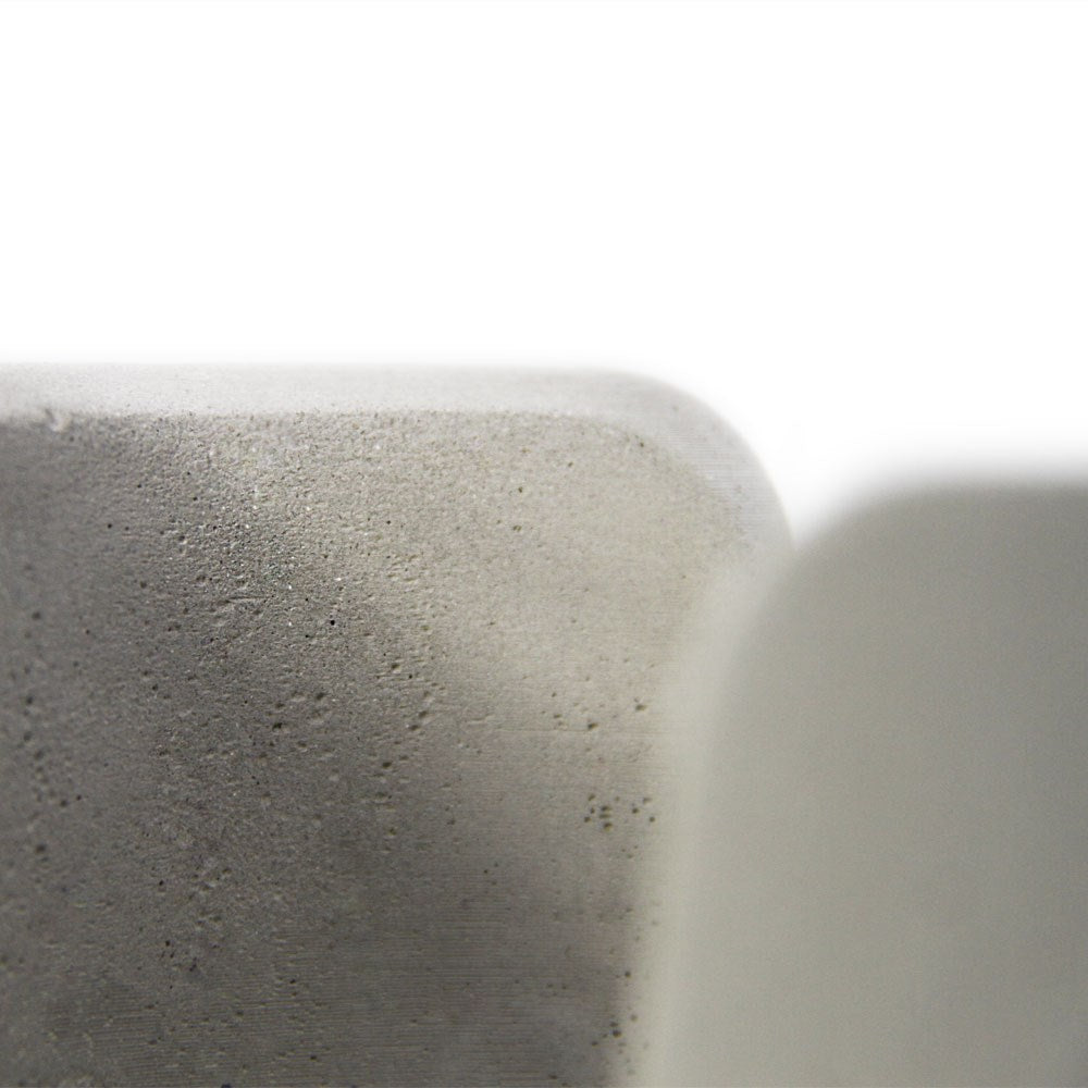 Coho Objet-Concre Matte Dövme Bakır Kase & Mum Söndürücü Boz Buhurdanlık Set-Buhurdanlık-5-Milagron.com